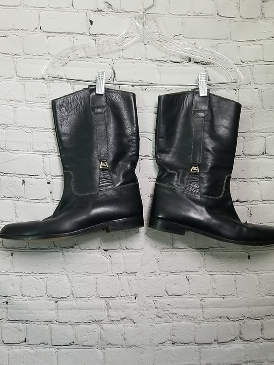 Gucci Other - GUCCI mens mid calf leather boots size 11.  EUC